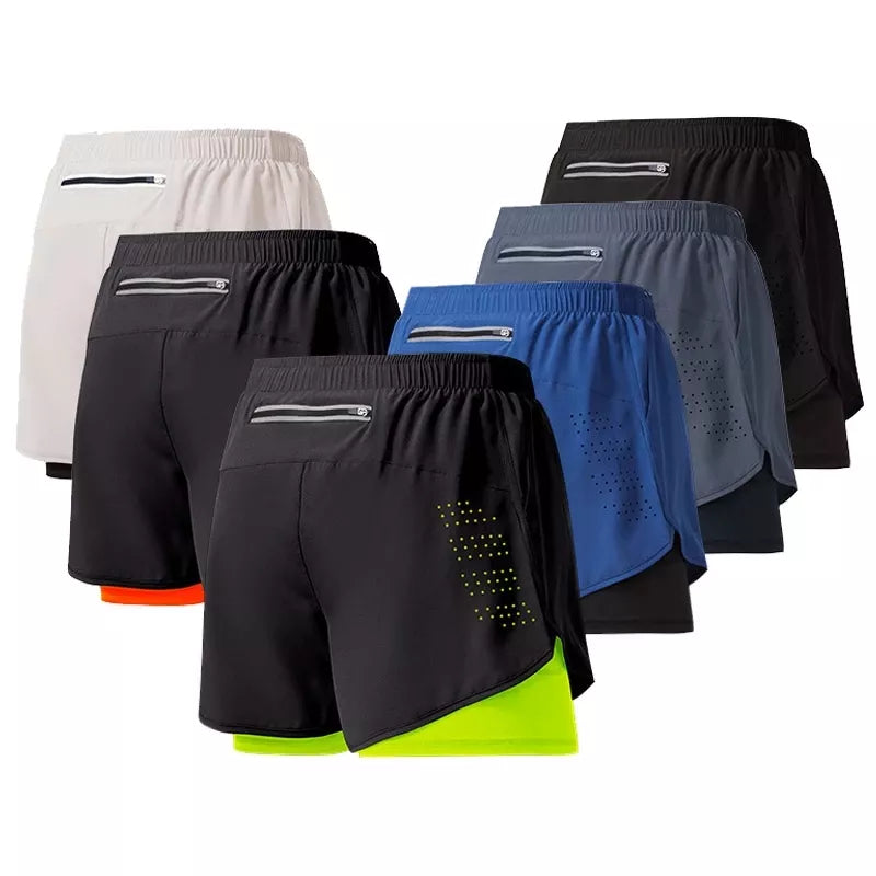 2 in 1 Lightweight Running Shorts